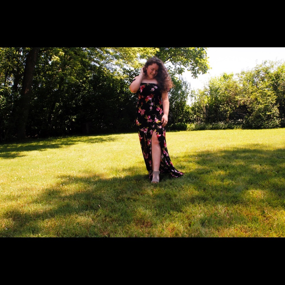 Long floral sundress
